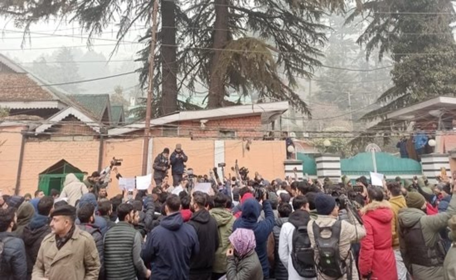 Protests Erupt in J&K Over Reservation Policy as CM Omar Abdullah Son Joins Stir