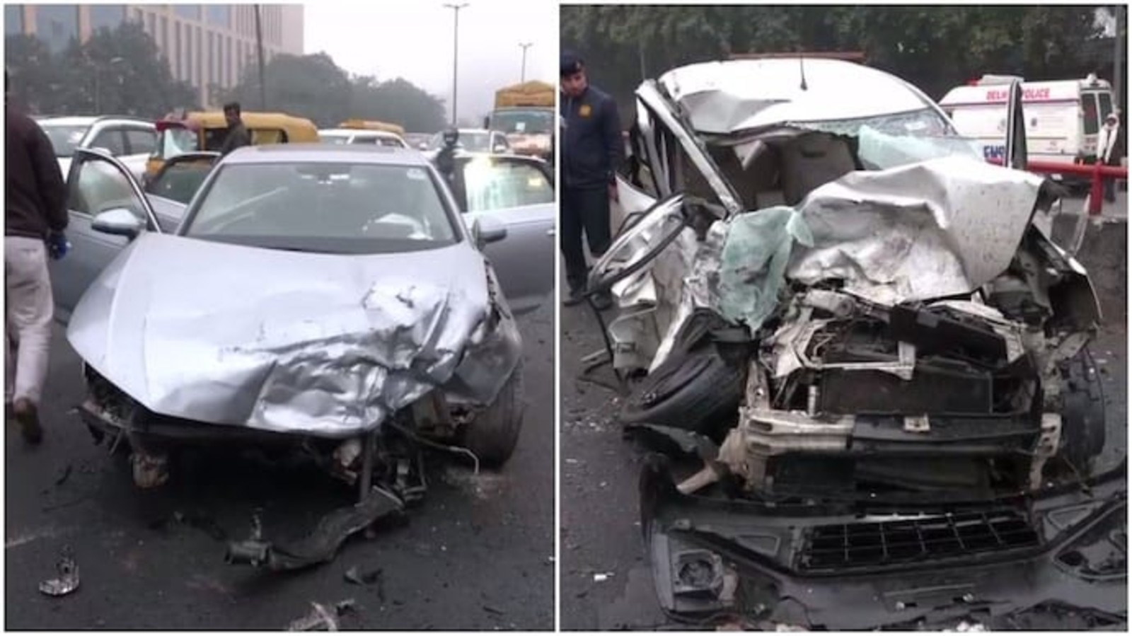 Man Killed in Delhi Car Crash as Audi Driver Flees Hit-and-Run Scene